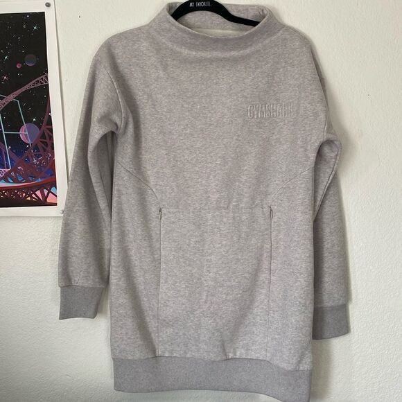 Gymshark So Soft Grey Jumper - Picture 1 of 6